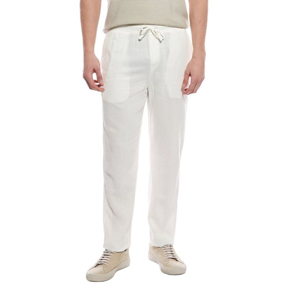 Onia Mens  Gauze Pant, White